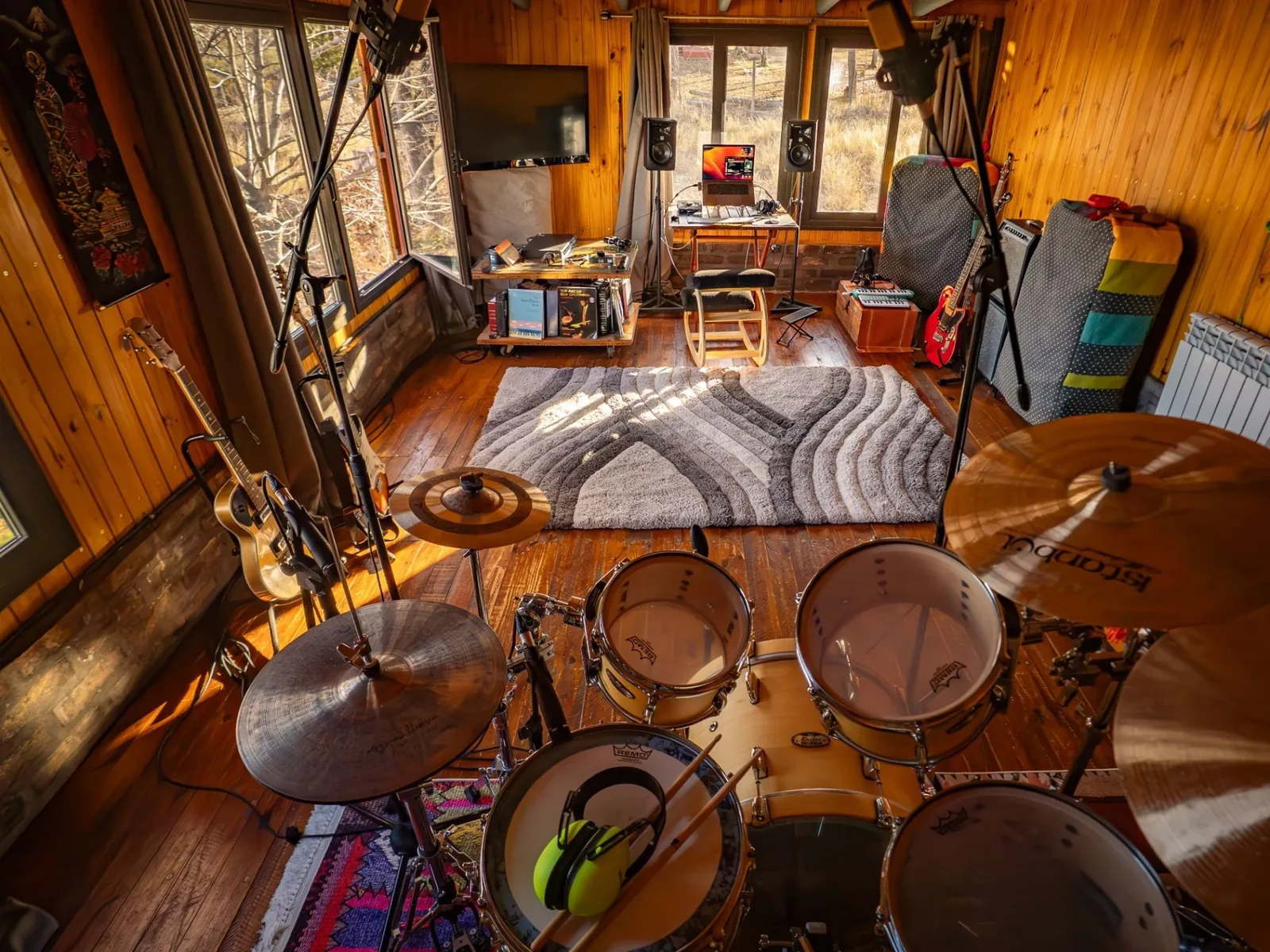 Interior del estudio Cauce