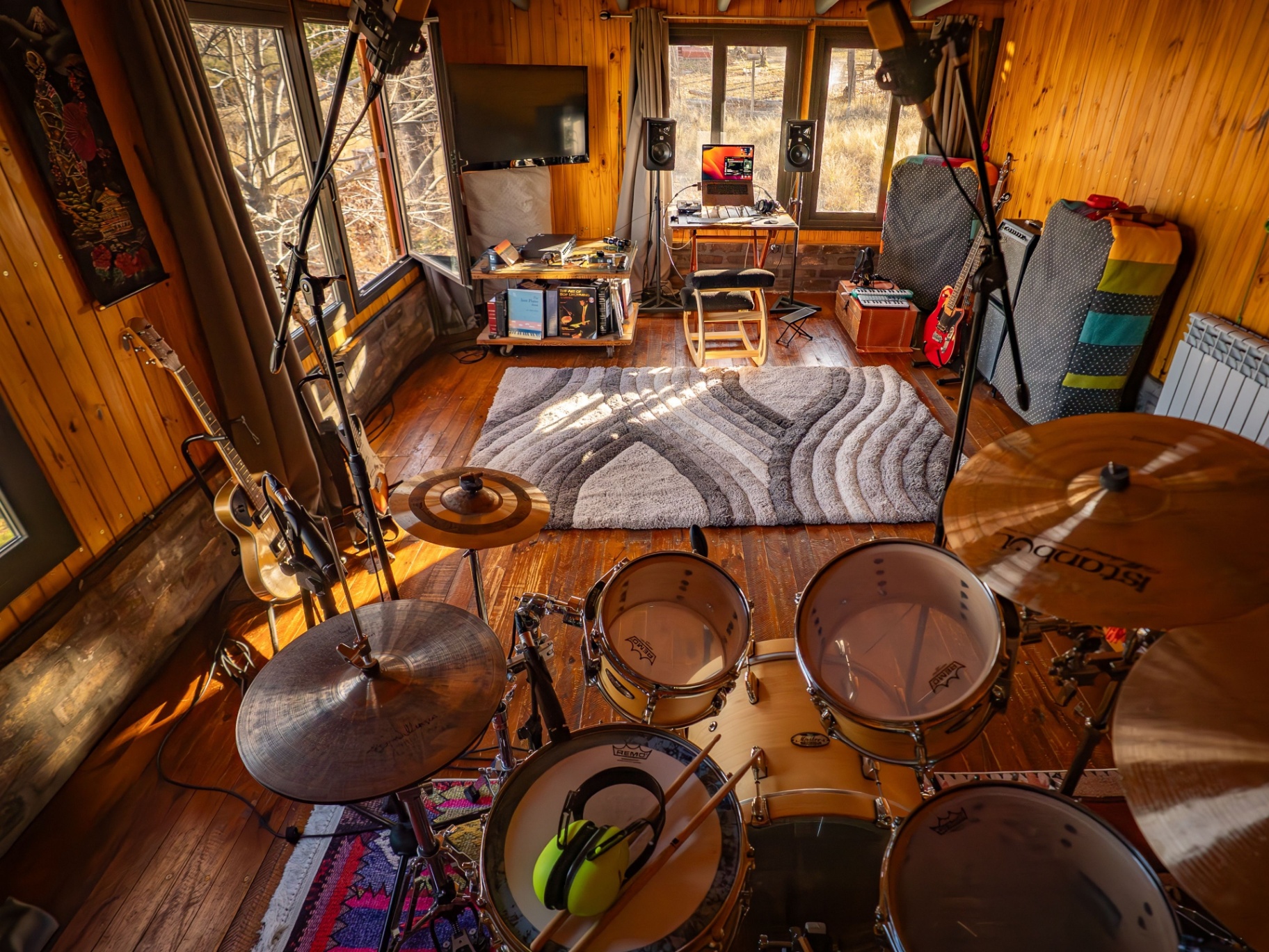 Interior del estudio Cauce